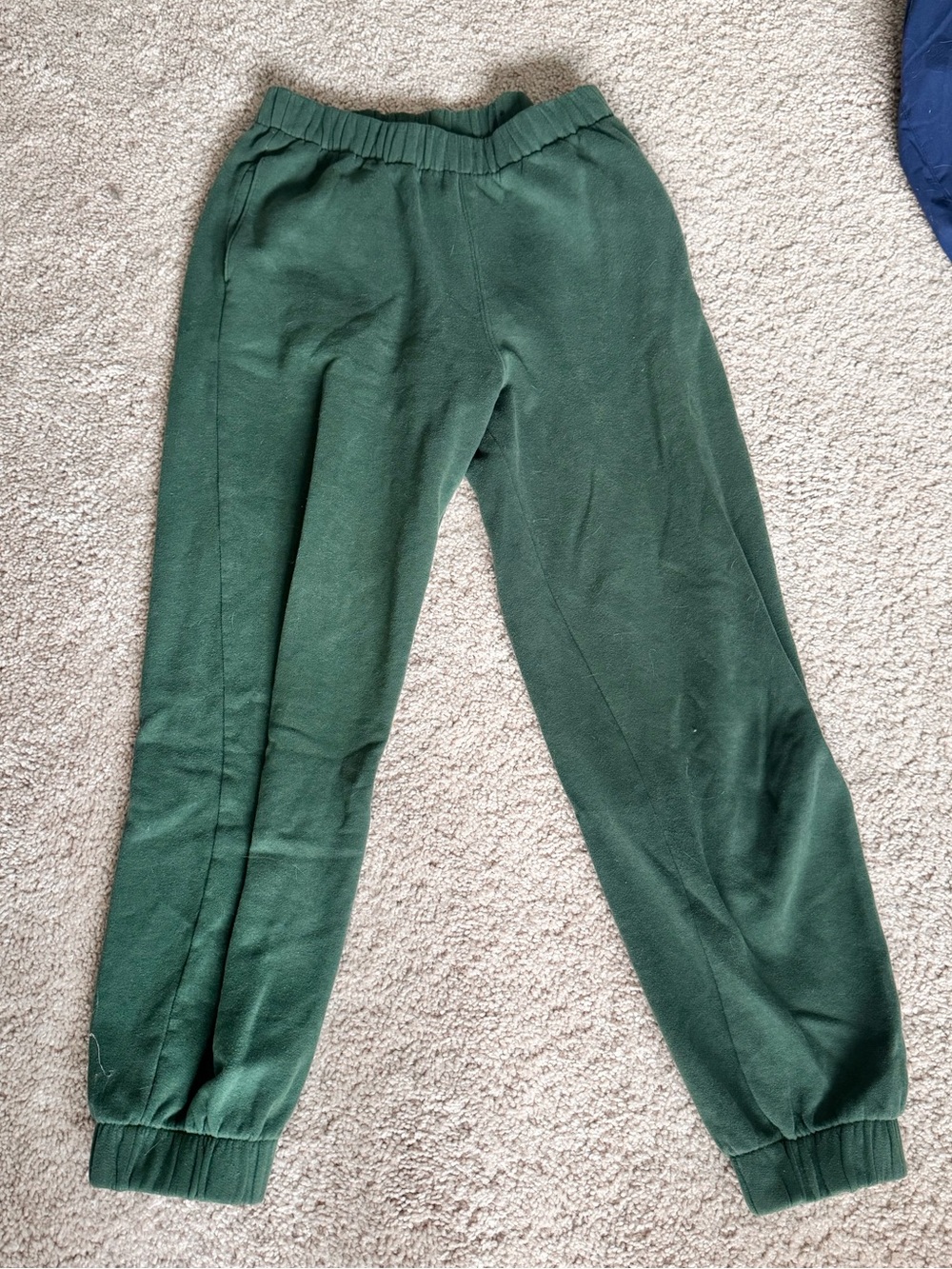 Hollister Forest Green Fleece Joggers